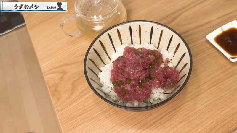 だし茶漬け風に仕上げる（本場の食べ方） の画面
