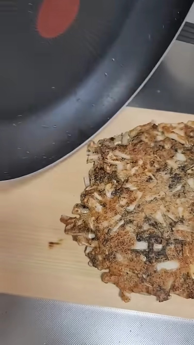 フライパンで焼く の画面