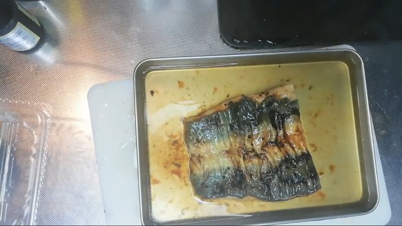 お湯で洗って余分な色・甘みを落とす の画面