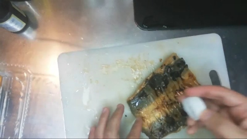 酒をふって電子レンジで温める の画面