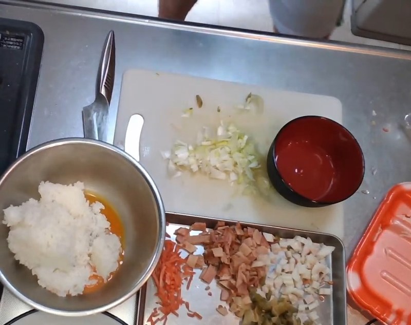 卵かけご飯を作る の画面