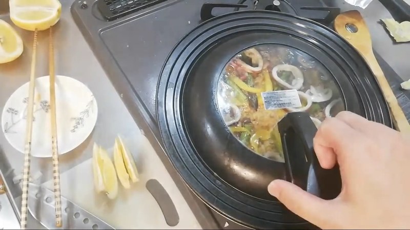 蓋を開けて完成 の画面