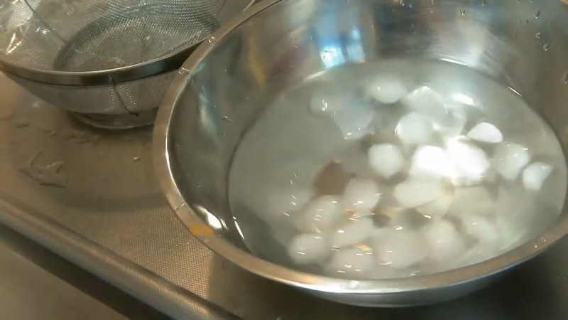 氷水を用意する の画面