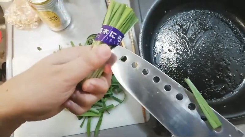 にらは根元を切り分ける の画面