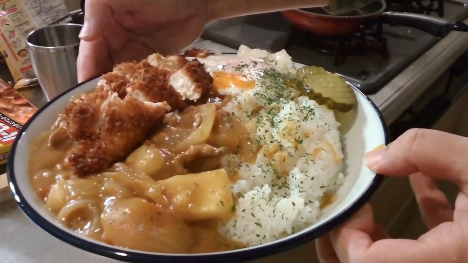 ささみチキンカツカレー