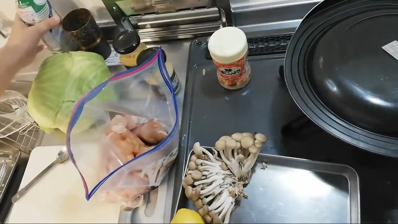 下味をもみこんで休ませる の画面