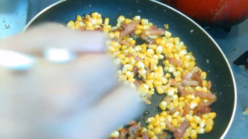 塩をふって香ばしく焼き色をつける の画面