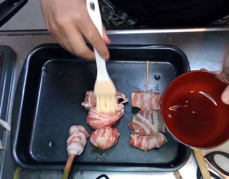 一部にゆずポン酢を塗る の画面