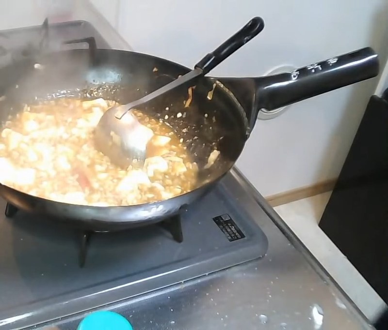 強火で水分を飛ばし、ごま油を回しかけて仕上げる の画面