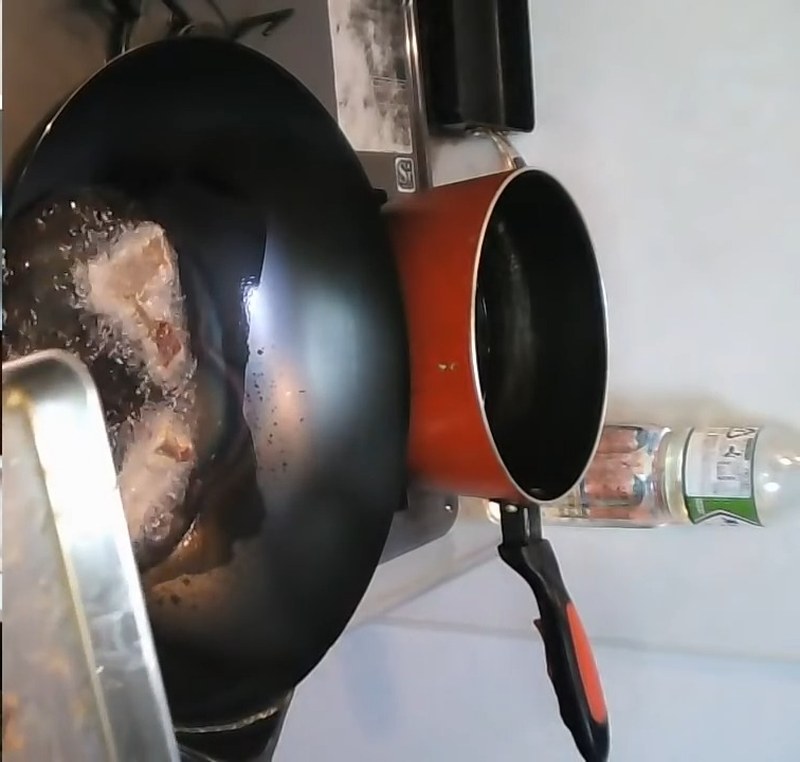 レバーを二度揚げする の画面