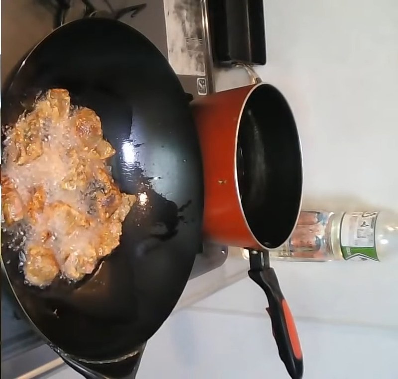 レバーを二度揚げする の画面