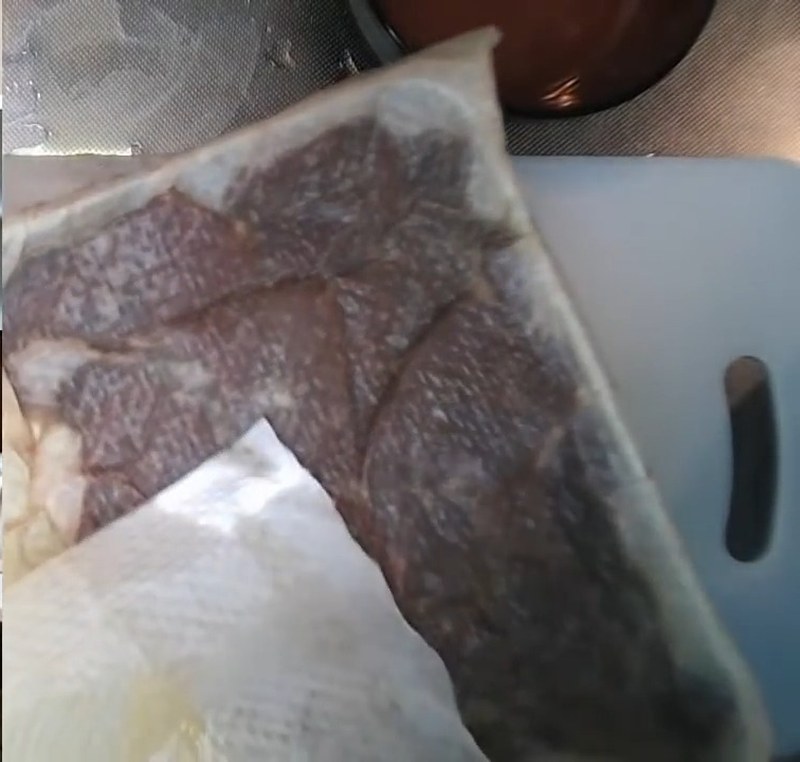 レバーを下味に漬け込む の画面