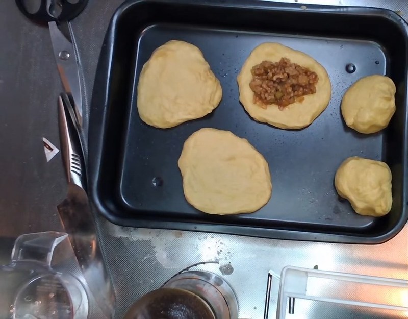 生地で包む の画面